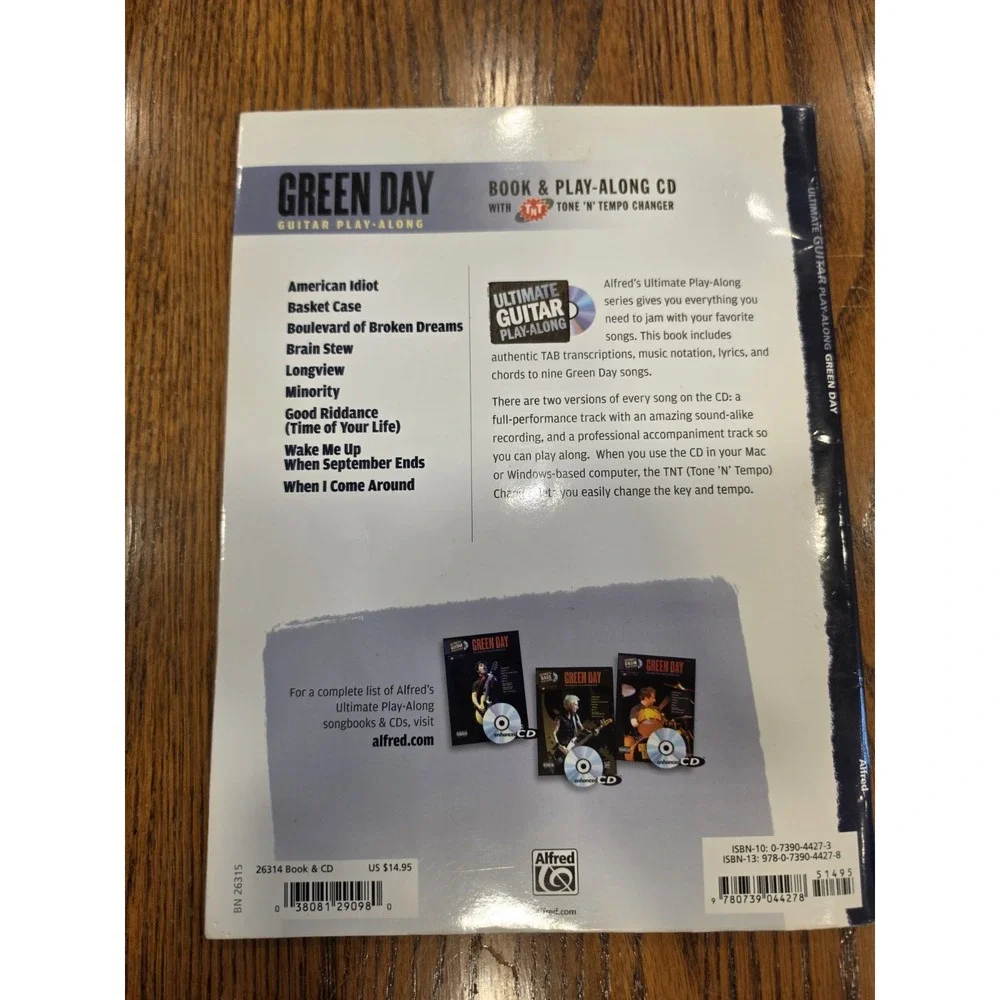 Green Day - Ultimate Guitar Play-Along Guitar Tab Songbook Ultimate